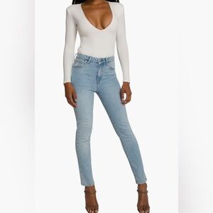 Good American High Waist Skinny Jean Size 6/28